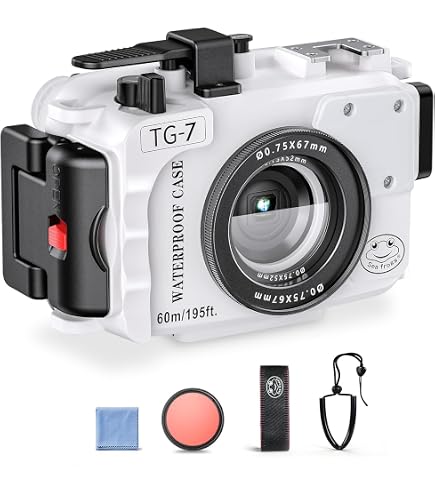 Amazon.com : Olympus PT-052 Underwater Housing for TG-820 Digital